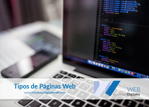 Tipos de páginas web